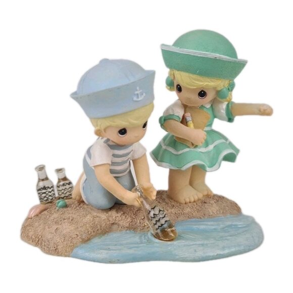 Precious Moments Children at Beach Figurine 08270-010 Sunshine Seashore - Picture 1 of 7